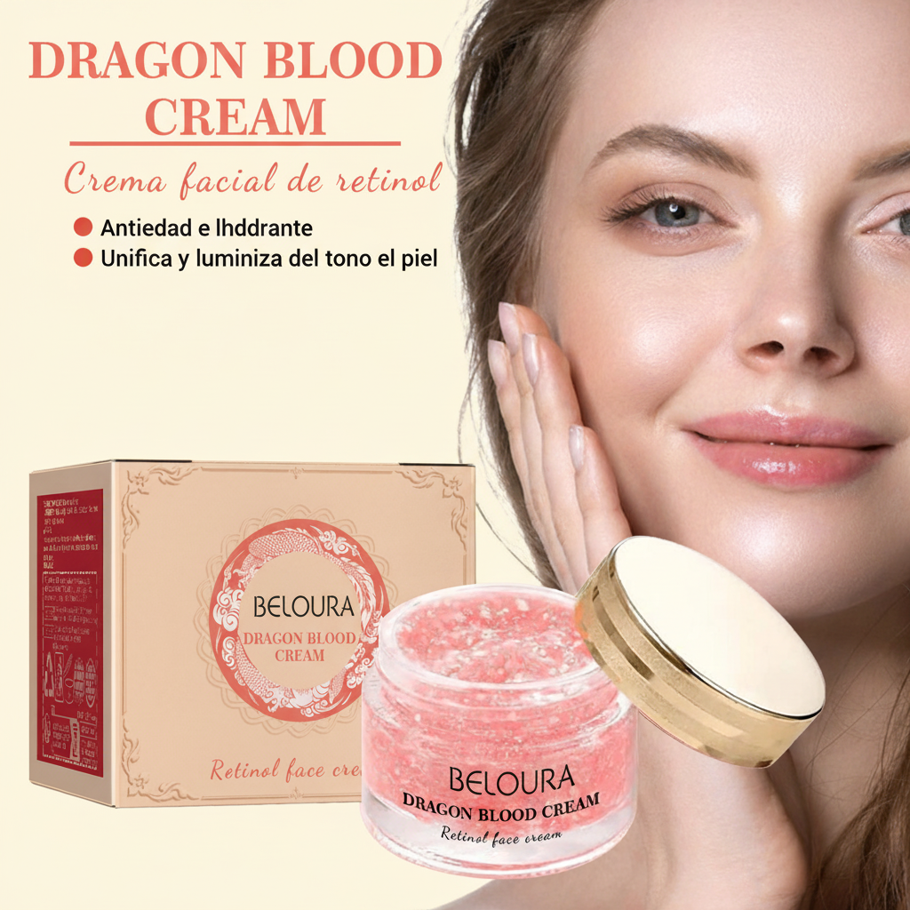 Beloura - Dragon Blood Cream con modelo