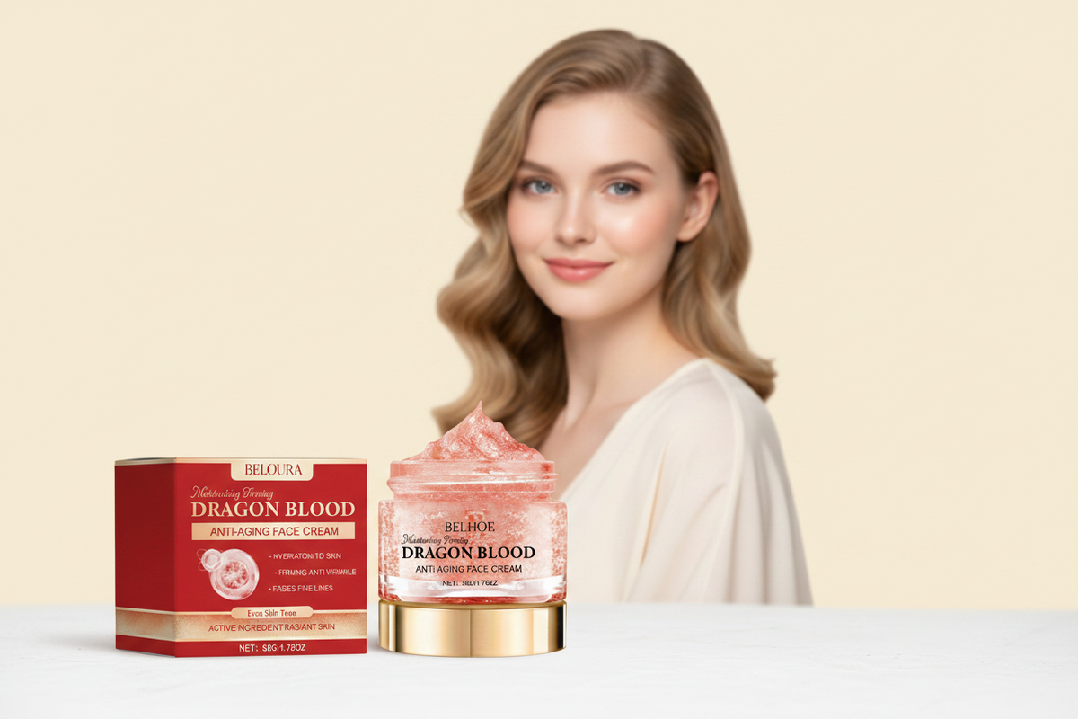 Beloura Dragon Blood - Productos en mesa