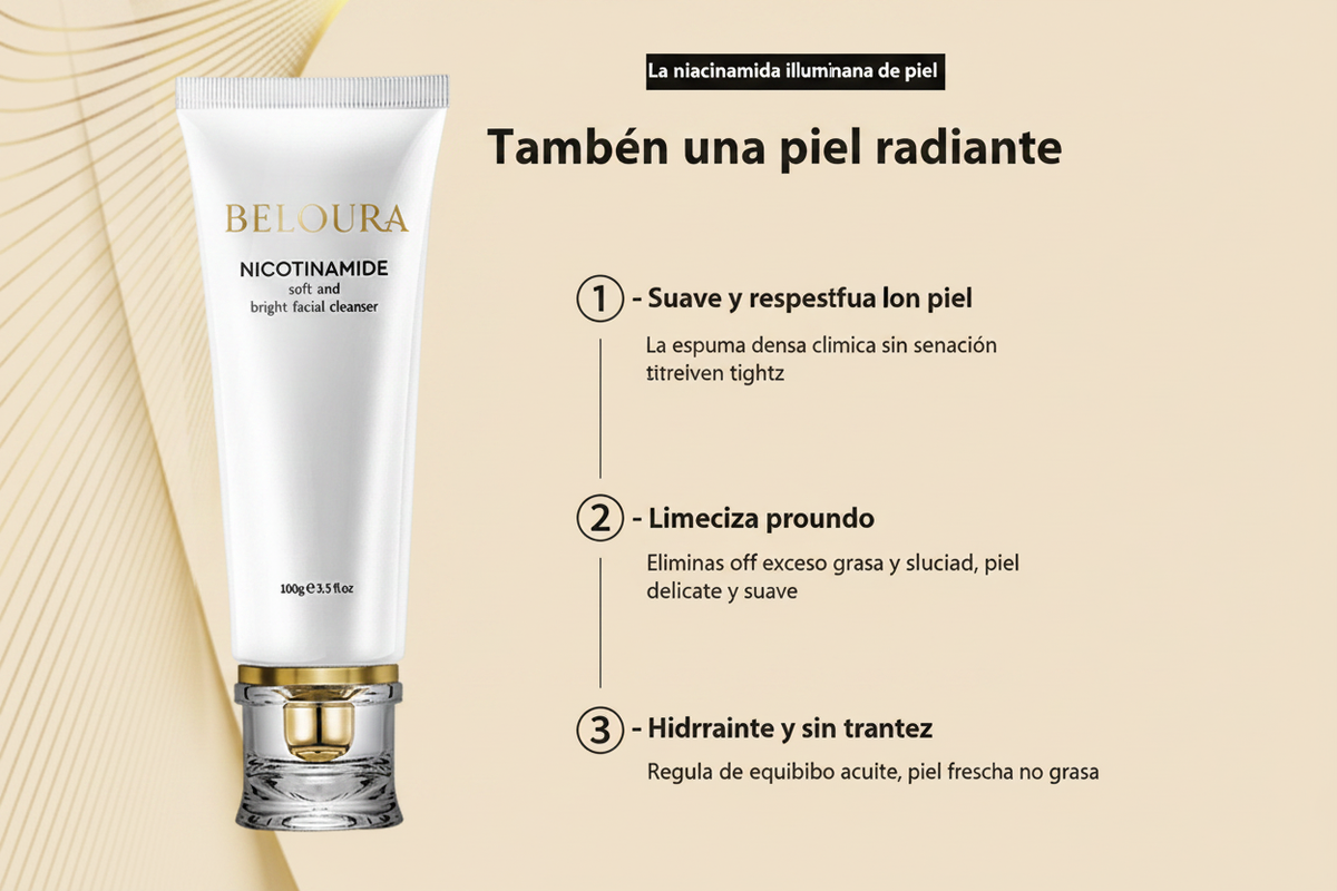 Beloura Nicotinamide - Infografía español