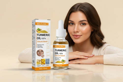 Beloura Turmeric Oil - Chica de fondo