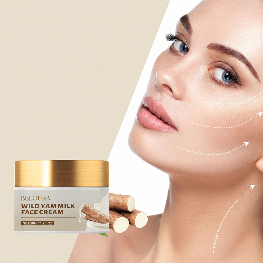 Beloura - Wild Yam Milk Face Cream sin textos