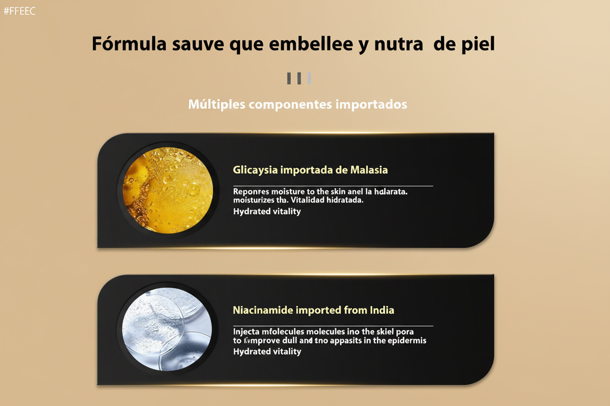 Infografía ingredientes - Fondo FFEEC8