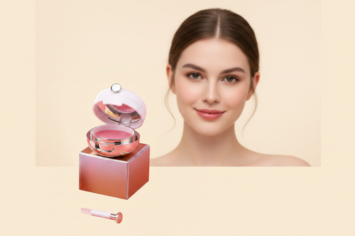 Lip Mask con chica de fondo